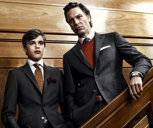 Scabal Fall-Winter 2014/2015 men's suits - right for your generation