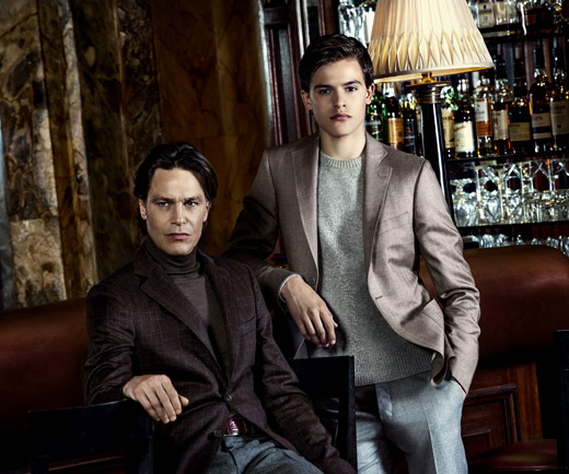 Scabal Fall-Winter 2014/2015 men's suits - right for your generation