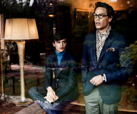 Scabal Fall-Winter 2014/2015 men's suits - right for your generation