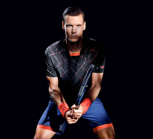 H&M unveils new tennis collection for Tomas Berdych at the London Masters