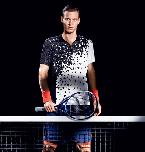 H&M unveils new tennis collection for Tomas Berdych at the London Masters