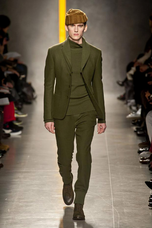 Menswear Fashion Trends Fall-Winter 2014/2015: Green