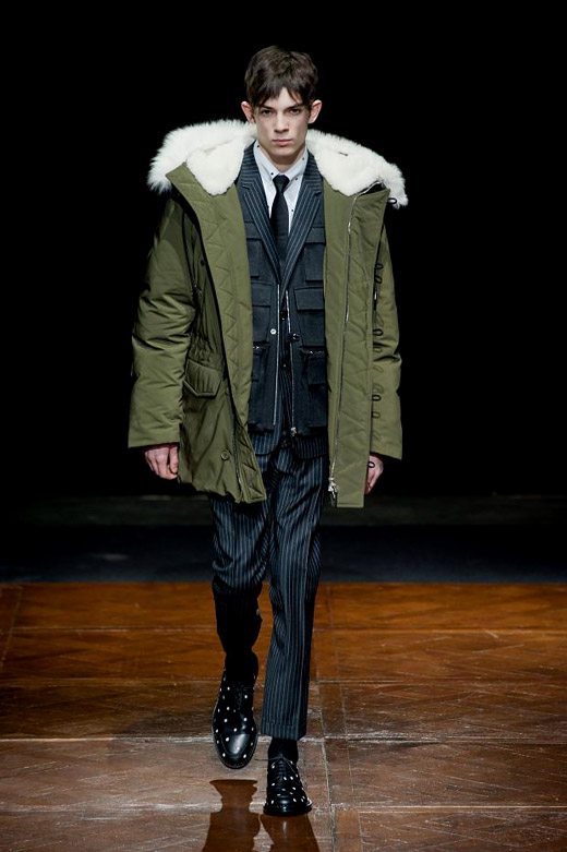 Menswear Fashion Trends Fall-Winter 2014/2015: Green