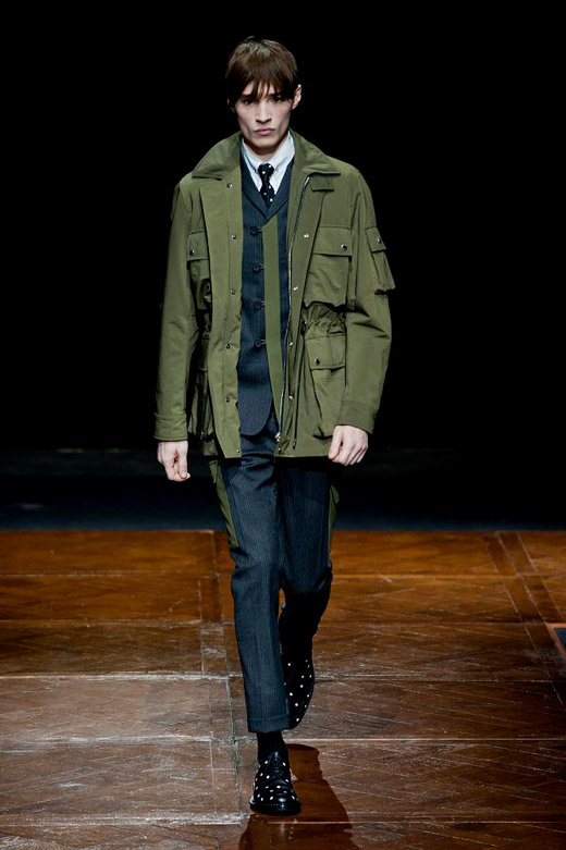 Menswear Fashion Trends Fall-Winter 2014/2015: Green