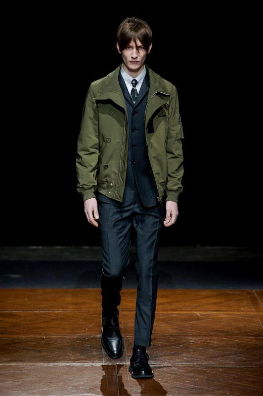 Menswear Fashion Trends Fall-Winter 2014/2015: Green