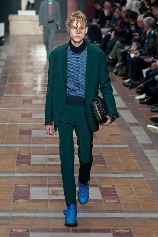 Menswear Fashion Trends Fall-Winter 2014/2015: Green