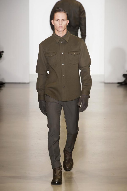 Menswear Fashion Trends Fall-Winter 2014/2015: Green