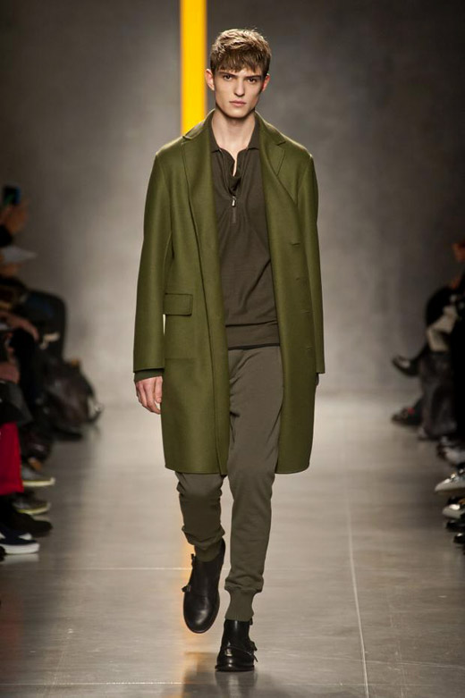 Menswear Fashion Trends Fall-Winter 2014/2015: Green