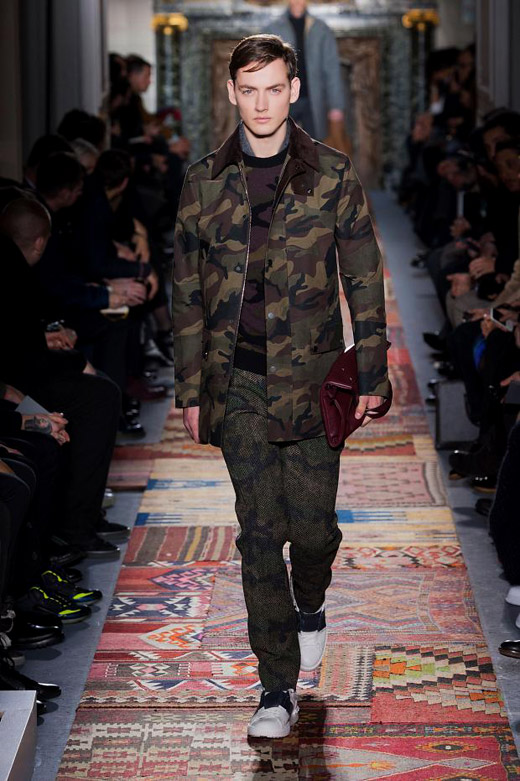 Menswear Fashion Trends Fall-Winter 2014/2015: Green