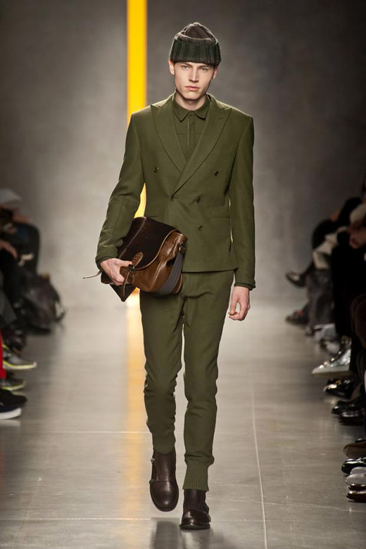 Menswear Fashion Trends Fall-Winter 2014/2015: Green