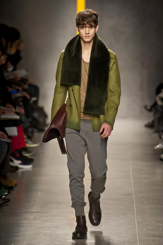 Menswear Fashion Trends Fall-Winter 2014/2015: Green