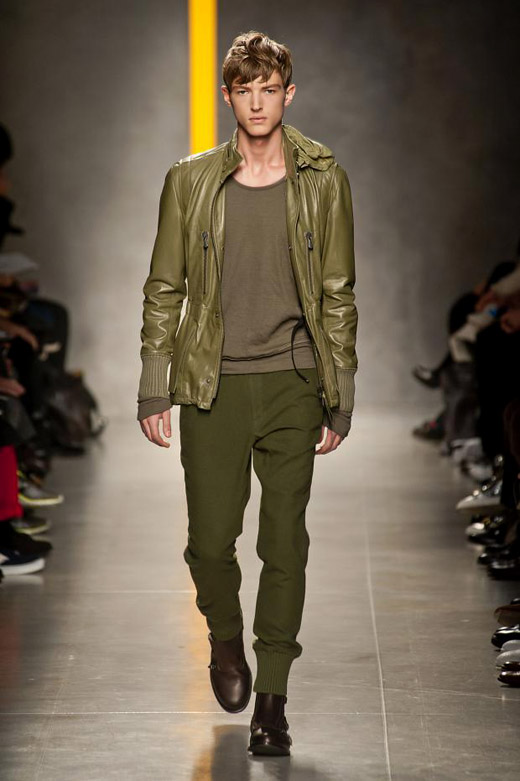 Menswear Fashion Trends Fall-Winter 2014/2015: Green