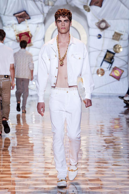 Menswear: Versace Spring 2015