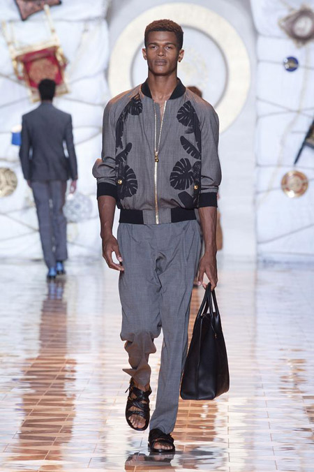 Menswear: Versace Spring 2015