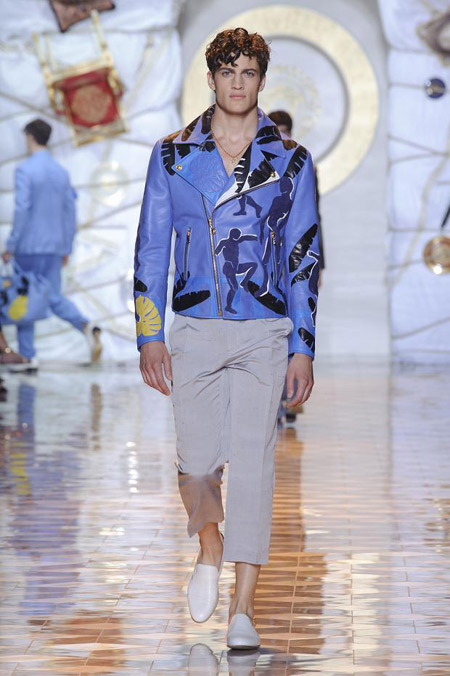 Menswear: Versace Spring 2015