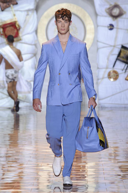 Menswear: Versace Spring 2015