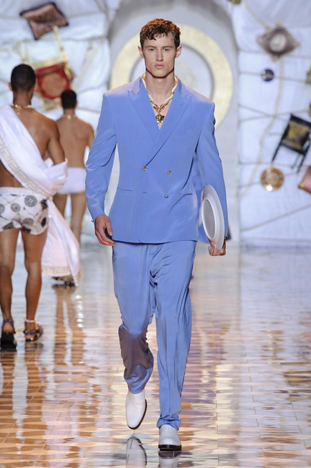 Menswear: Versace Spring 2015