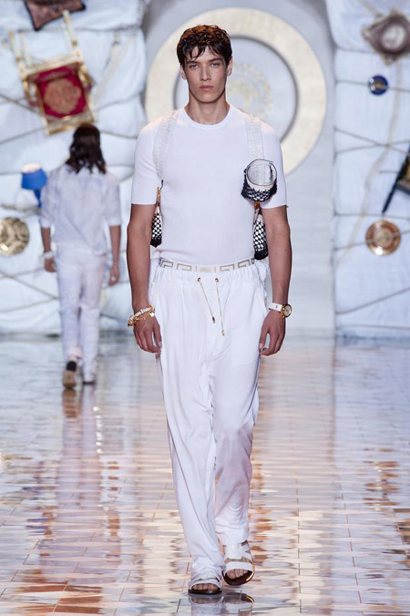 Menswear: Versace Spring 2015