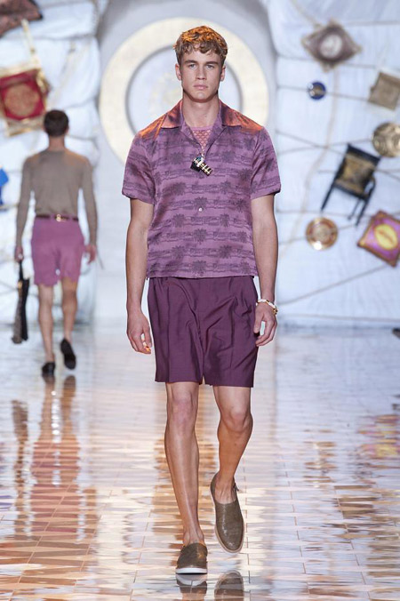 Menswear: Versace Spring 2015