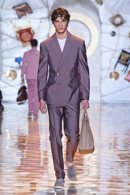 Menswear: Versace Spring 2015