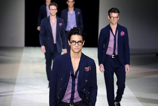 Spring-Summer 2015 Menswear trends: Blue suits