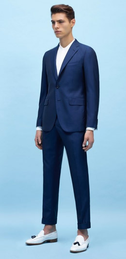 Spring-Summer 2015 Menswear trends: Blue suits