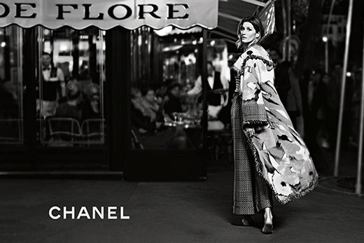 Chanel's Spring/Summer 2015 campaign: the barefoot Gisele Bundchen